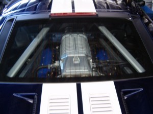 GT40 rear view