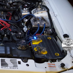 Customer Ride Mustang Engine